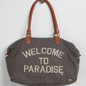 Billabong “Welcome to Paradise” weekender bag